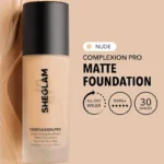 Sheglam Complexion Pro Matte Foundation | Nude | Long Lasting - Image 2