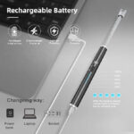 USB Rechargeable Flameless Arc Lighter | Flexible & Windproof Electric Wand Lighter - Image 2