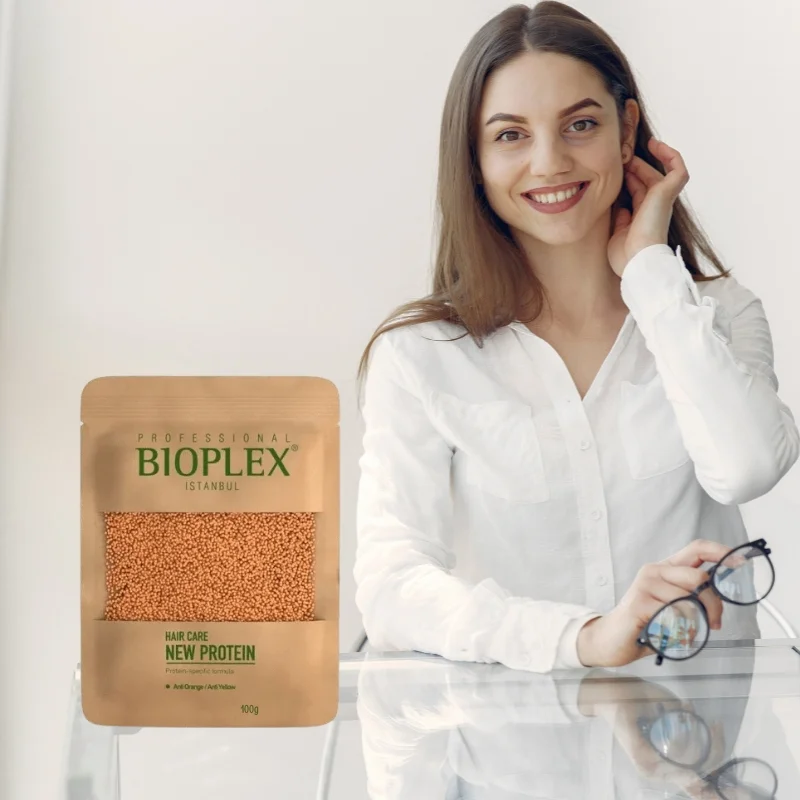 3_1759744654.webp Bioplex Hair Protein Treatment 100g No Damage Formula for Bleaching and Coloring with Protein Balls - Image 1