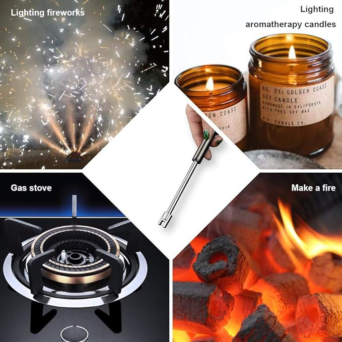 4_1726837903.jpg USB Rechargeable Flameless Arc Lighter | Flexible & Windproof Electric Wand Lighter - Image 1