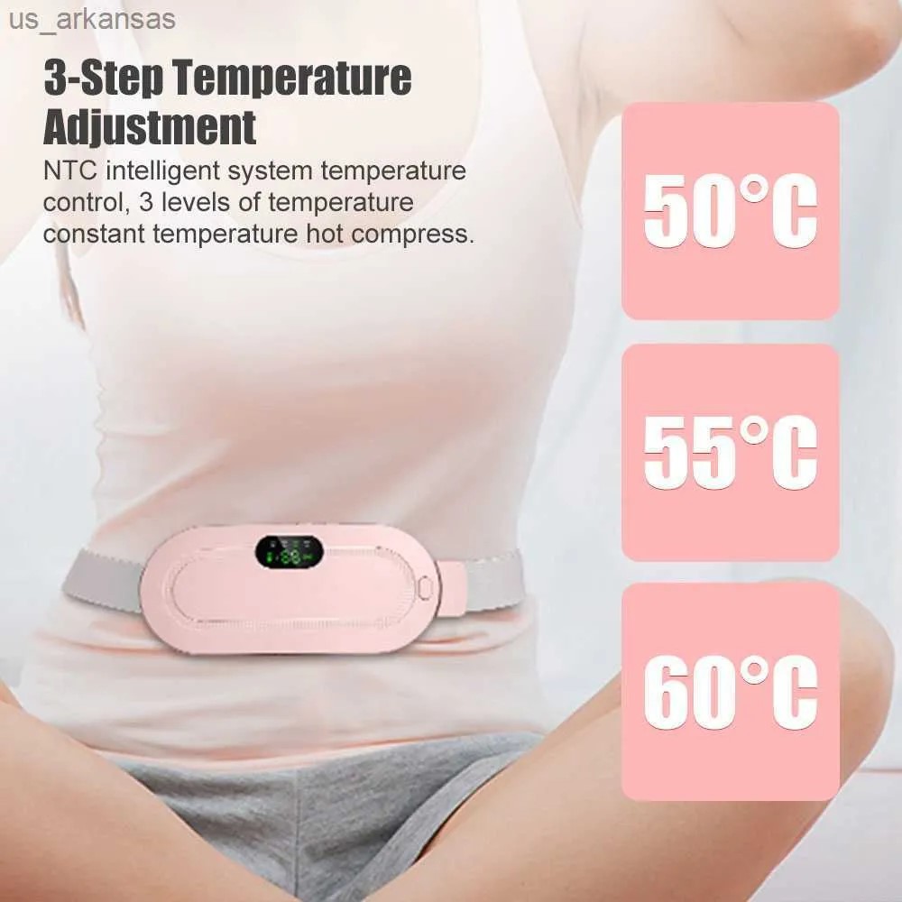 5703a515-31b3-49e9-9fe6-7e1d5e35bc50_1744066343.jpg Digital Period Heating Pad & Vibrating Belt | Fast Menstrual Cramp Relief | Rechargeable & Portable - Image 1