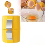 Compact egg opener gadget displayed on white background