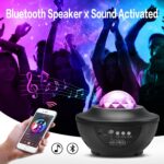 Galaxy Star Projector Lamp | LED Nebula Universe Effect & Built-in Speaker - Image 5
