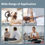 K9 Dual Wireless Lavalier Microphone | Plug & Play USB Type-C | Mic with Auto Sync & Noise Reduction - Image 4