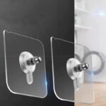 4 PCs Punch-Free Screw Hanger | Non-Marking Wall Hook Stickers | Heavy-Duty Picture & Decor Holder