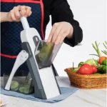 Detachable container of Brava Spring Vegetable Slicer for chopped vegetables