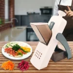 Using Brava Spring Vegetable Slicer to cut carrots