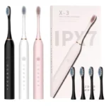 X3 Sonic Electric Toothbrush handle close-up