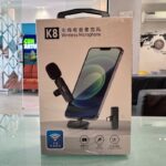 K8 Type-C Wireless Lavalier Microphone | Portable Noise-Cancelling | Mic for Android, Vlogging & Live Streaming