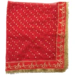 Qabool Hai Bridal Embroidered Net Dupatta | Nikah & Wedding Special | Premium Fancy Bridal Wear - Image 2