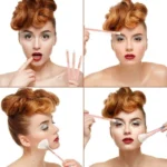Mac Beauty brushes arranged showing various brush heads