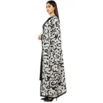 Katan Silk 3-Piece Suit for Women | Unstitched Plain Shirt & Trouser with Heavy Winter Silk Shawl - Image 4
