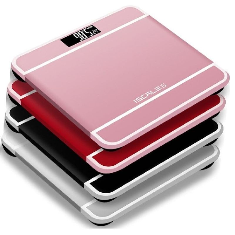 ProductImage_1753268024.jpg iScale Digital LED Bathroom Weighing Scale | Tempered Glass, Accurate & Automatic Weight Monitor - Image 1