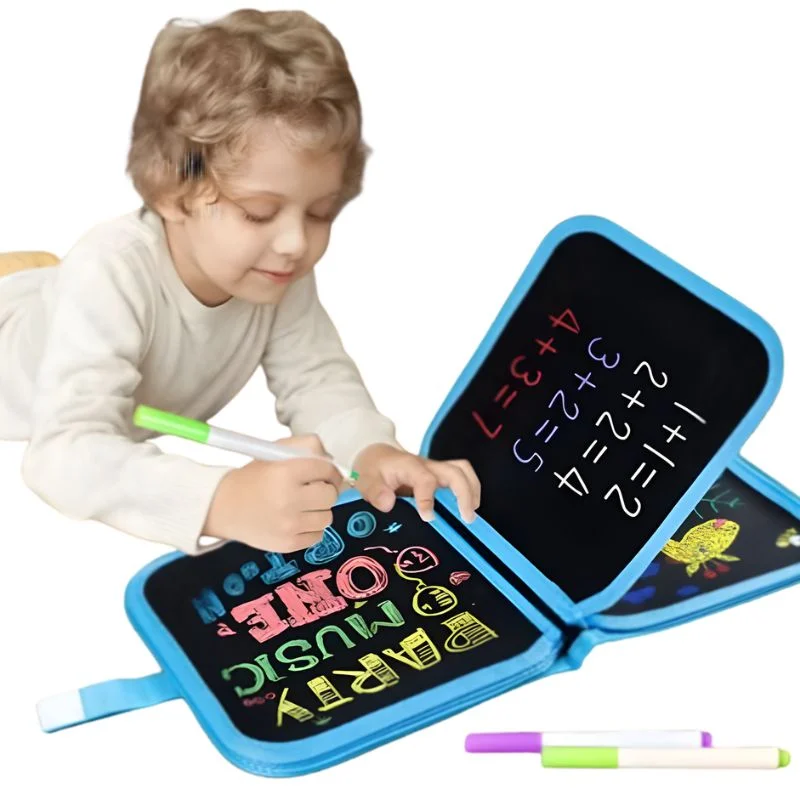 ProductsPictures33_1777364515.webp Front cover of reusable waterproof doodle drawing book for kids