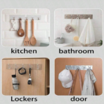 6-in-1 Heavy-Duty Self-Adhesive Wall Hooks | Waterproof Transparent Hooks - Image 3
