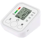 Large LCD display showing blood pressure readings