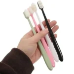 Nano toothbrush with protective travel case set