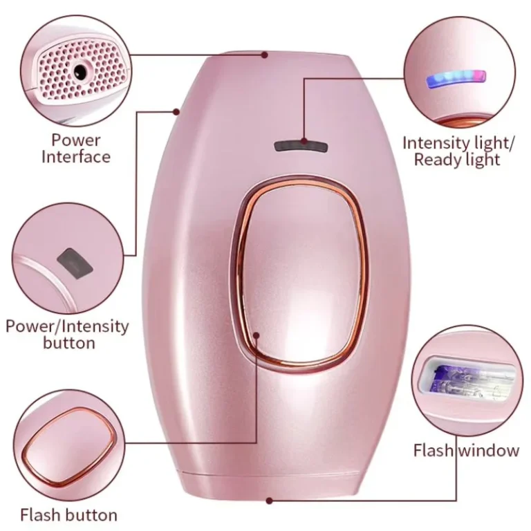 IPL laser hair removal device front view