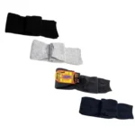 Unisex Wool Knee Warmers Pair |  Warm Elastic Fit, Plain design | Winter Wear for Men & Women | Random Colors - Image 2