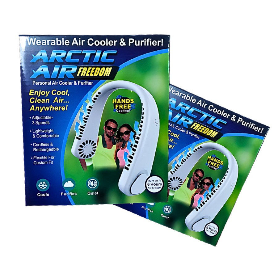 WhatsApp-Image-2025-03-17-at-4.43.16-PM1_1746347176.jpg Arctic Air Freedom Wearable Neck Fan & Air Purifier | USB Rechargeable 3-Speed Personal Cooler for Indoor Outdoor Travel - Image 1
