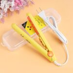 Mini Portable Ceramic Hair Straightener & Curler | Frizz-Free Smooth Hair | Random Color - Image 3
