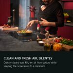 AEG NDV8761CB 60cm Series 8000 Angled Chimney Hood – BLACK - Image 10
