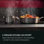 AEG NDV8761CB 60cm Series 8000 Angled Chimney Hood – BLACK - Image 11