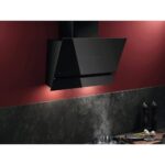 AEG NDV8761CB 60cm Series 8000 Angled Chimney Hood – BLACK - Image 6