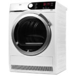 AEG T7DEE835R – EX DISPLAY 8kg Heat Pump Condenser Dryer – WHITE - Image 3