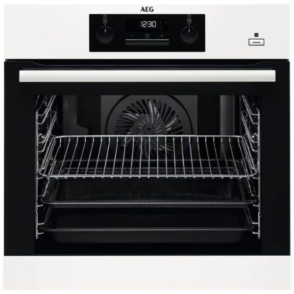 AEG BEB351010W Built In SteamBake Single Multifunction Oven – WHITE