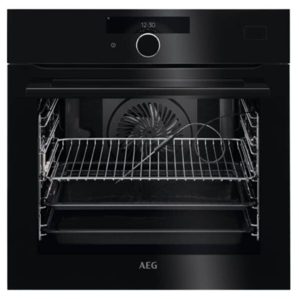 AEG BSK978330B Series 7000 Pyrolytic SteamCrisp Multifunction Single Oven – BLACK