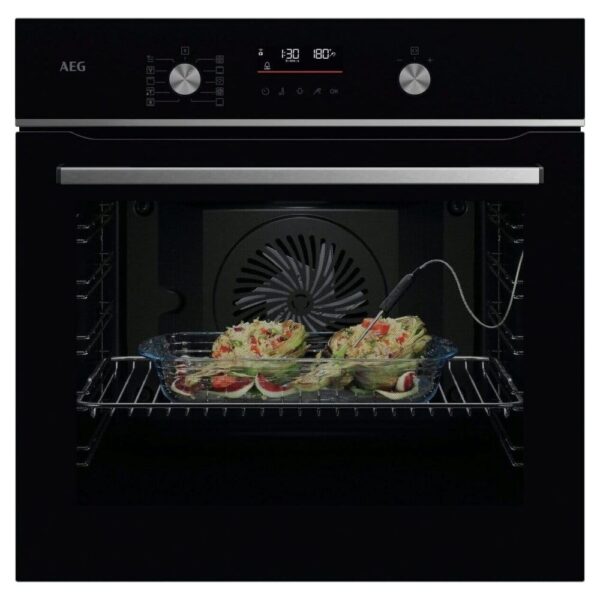 AEG GA5PB501AB Series 5000 Pyrolytic SteamBake Multifunction Single Oven – BLACK