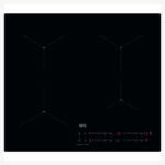 AEG IAX64411CB 60cm Series 7000 Frameless 4 Zone Hob2Hood Induction Hob – BLACK