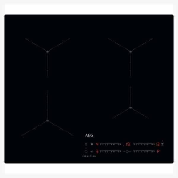 AEG IAX64411CB 60cm Series 7000 Frameless 4 Zone Hob2Hood Induction Hob – BLACK