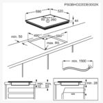 AEG IAX64411CB 60cm Series 7000 Frameless 4 Zone Hob2Hood Induction Hob – BLACK - Image 5