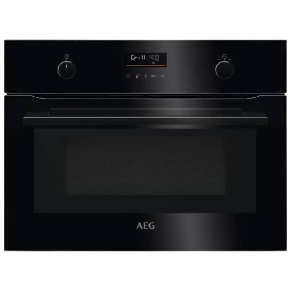 AEG KMK565060B – BAD BOX 60cm Series 8000 Built In Combi Microwave For Tall Housing – BLACK