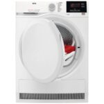 AEG T7DBG840N 8kg Heat Pump Condenser Tumble Dryer – WHITE