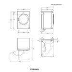 AEG T7DBG840N 8kg Heat Pump Condenser Tumble Dryer – WHITE - Image 5