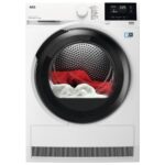 AEG TR819P4B – EX DISPLAY 9kg Series 8000 AbsoluteCare Heat Pump Condenser Dryer – WHITE - Image 3