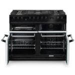 AGA Masterchef MDX110DFBLK Masterchef Deluxe 110cm Dual Fuel Range Cooker 121210 – BLACK - Image 2