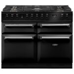 AGA Masterchef MDX110DFBLK Masterchef Deluxe 110cm Dual Fuel Range Cooker 121210 – BLACK