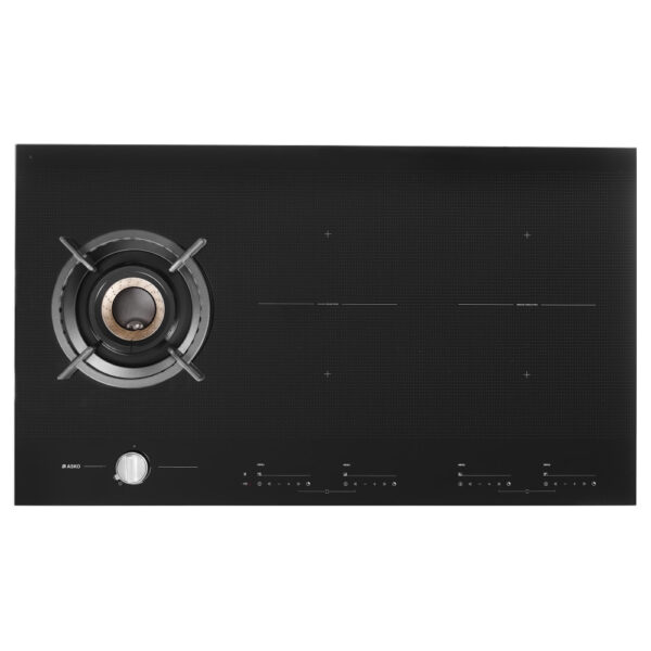 Asko HIG1995AB 90cm Mixed Induction And Gas Hob – BLACK