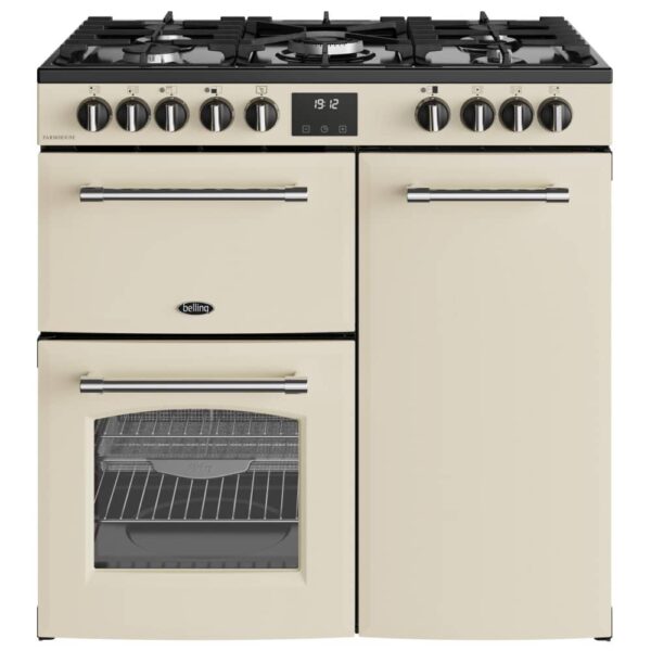 Belling BEL RCA FARMHOUSE 90DF CRM 11821 90cm Dual Fuel Range Cooker – CREAM
