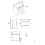 Bertazzoni MAS100-6-MFE-D-XE 100cm Master Dual Fuel Range Cooker – STAINLESS STEEL - Image 3