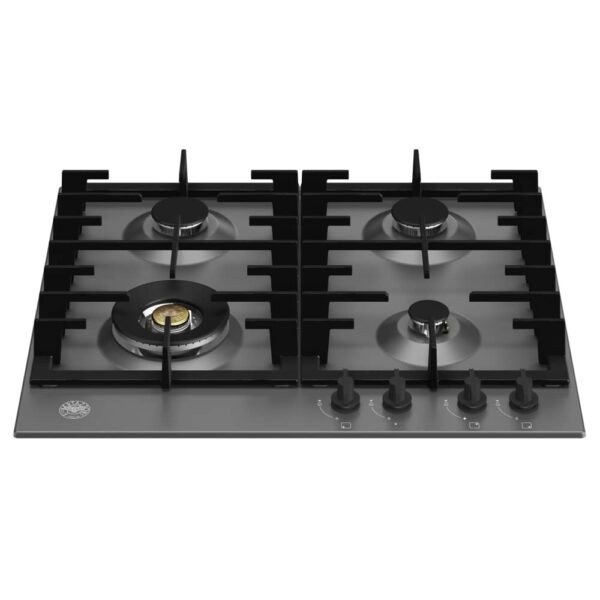 Bertazzoni P604LMODNE 60cm Modern Series 4 Burner Gas Hob – BLACK