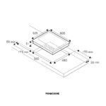 Bertazzoni P604MODGNE 60cm Modern Series 4 Burner Gas On Glass Hob – BLACK - Image 2