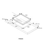 Bertazzoni P755CMODX 75cm Modern Series 5 Burner Gas Hob – STAINLESS STEEL - Image 4