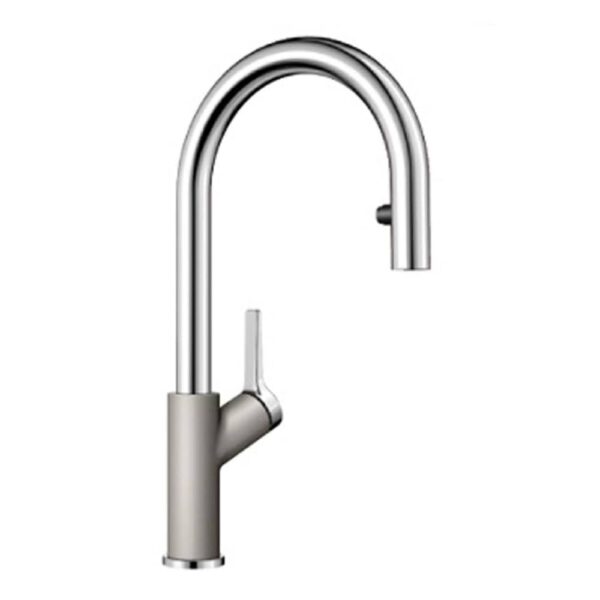 Blanco CARENA-S PEARL GREY Carena-S Single Lever Pull-Out Spray Tap 521367 – PEARL GREY