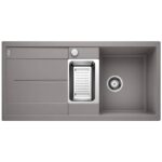 Blanco METRA 6 S ALUMETALLIC Silgranit 1.5 Bowl Inset Sink 513045 – ALUMETALLIC