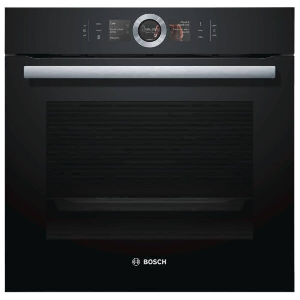 Bosch HBG6764B1 Series 8 Pyrolytic Multifunction Single Oven – BLACK